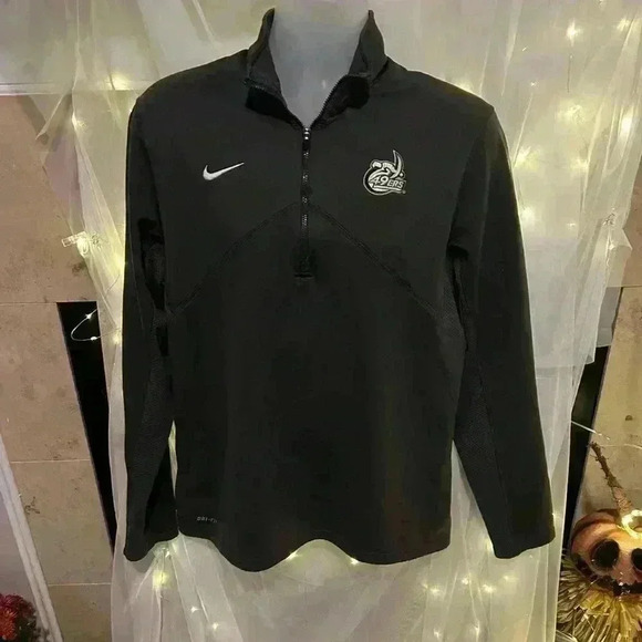 Nike Men’s Charlotte 49ers 1/4 Zip Pullover. Medium. Preowned. DriFit Training. - Picture 1 of 5